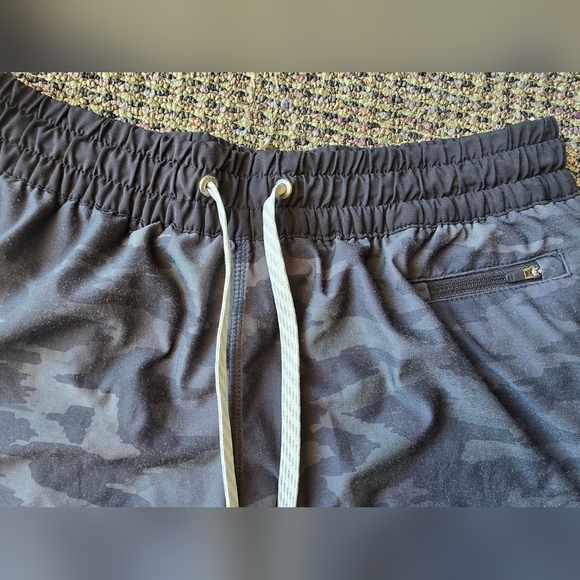 Vuori Gray Camo Athletic Shorts - Picture 2 of 8
